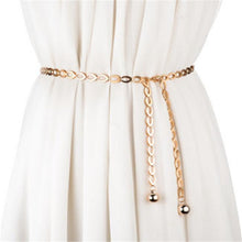 Load image into Gallery viewer, Hip High Waist Belts for Women's Waist Belts All-Match Belt for Party Dress Waist Metal Chain Belts