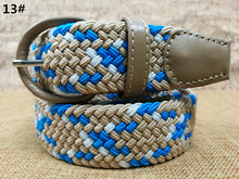 Load image into Gallery viewer, Elastic Casual Weaving Belt Men's Anti-Allergy Belt Korean Style Women's