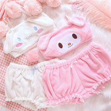 Load image into Gallery viewer, Women Fashion Sexy Comfortable Underswear Suit Print Spaghetti Strap Top Collect Waist Drawstring Pants Cute Pajamas Two Pieces Suit
