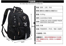Load image into Gallery viewer, Sport Outdoor Swagger Bag Backpacks for Travel with European style