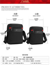 Load image into Gallery viewer, Sport Outdoor Polyamides and Nylon Messenger bags