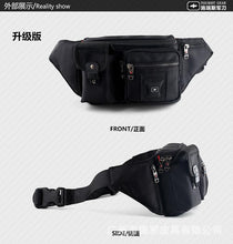 Load image into Gallery viewer, Small Black Sport Outdoor Polyamides and Nylon Messenger bag