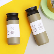 Load image into Gallery viewer, 480ML Stainless Steel Thermos Bottle Thermal Mug Leakproof Car Vacuum Flasks Coffee Cup Travel Insulated Bottles Garrafa Termica