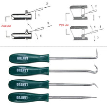 Load image into Gallery viewer, 4Pcs Oil Seal Screwdrivers Set Car Auto Vehicle Pick Hooks For Garages General-Plumbers Mechanics Workshop Car Tools 135mm