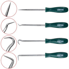 Load image into Gallery viewer, 4Pcs Oil Seal Screwdrivers Set Car Auto Vehicle Pick Hooks For Garages General-Plumbers Mechanics Workshop Car Tools 135mm