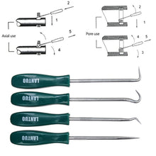 Load image into Gallery viewer, 4Pcs Oil Seal Screwdrivers Set Car Auto Vehicle Pick Hooks For Garages General-Plumbers Mechanics Workshop Car Tools 135mm