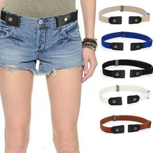 Load image into Gallery viewer, Adjustable Buckle Free Stretch Belt Invisible Lazy Belt for Women Men