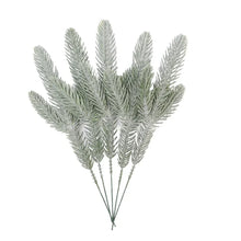 Load image into Gallery viewer, 5/10PCS Artificial Pine Branches Christmas Tree Ornament Desktop Living Room Home DIY Wreath Gift Box Decorations New Year Gifts