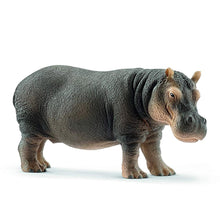 Load image into Gallery viewer, 5 inch Simulation Hippopotamus Wild Life Model Figurines Toy Figures Zoo River Animal Early Educational Toys