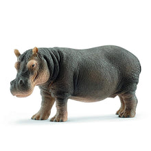 Load image into Gallery viewer, 5 inch Simulation Hippopotamus Wild Life Model Figurines Toy Figures Zoo River Animal Early Educational Toys