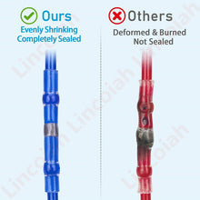Load image into Gallery viewer, 50/10 PCS Solder Seal Wire Connectors - Heat Shrink Solder Butt Connectors - Solder Terminals Kit - Automotive Marine Insulated