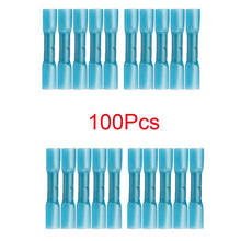 Load image into Gallery viewer, 50/100/200Pcs Waterproof Heat Shrink Butt Connectors Box Electrical Wire Splice Cable Crimp Terminals Connectors Ternimals Kit