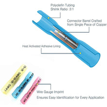 Load image into Gallery viewer, 50/100/200Pcs Waterproof Heat Shrink Butt Connectors Box Electrical Wire Splice Cable Crimp Terminals Connectors Ternimals Kit