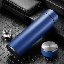 Load image into Gallery viewer, 500 ml Stainless Steel Straight Thermos Cup Men and Women Thermal Water Bottle for Travling Home Tea Coffee Heat Preservation