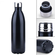 Load image into Gallery viewer, 500ml For Sport Bottles Double-Wall Insulated Vacuum Flask BPA Free Thermos Stainless Steel Water Bottle Cola Water Beer Thermos