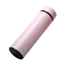 Load image into Gallery viewer, 500ml Smart Insulation Cup Vacuum Bottle Thermos 304 Stainless Steel Minimalist Water Bottle LCD Digital Screen Portable Cup