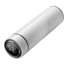 Load image into Gallery viewer, 500ml Smart Insulation Cup Vacuum Bottle Thermos 304 Stainless Steel Minimalist Water Bottle LCD Digital Screen Portable Cup