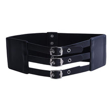 Load image into Gallery viewer, Fashion Corset Punk Goth Goth Retro Outdoor Wear Seal Waist Cool Belt Wide Corset Female