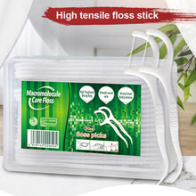 Load image into Gallery viewer, 50PCS/Box Dental Floss Interdental Brush Teeth Stick Toothpicks tooth thread Floss For Tooth Clean Oral Care Beauty Tools 0ral irrigator
