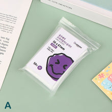 Load image into Gallery viewer, 50pcs Korea Card Sleeves Clear Acid Free CPP HARD 3 Inch Photocard Holographic Protector Film Album Binder