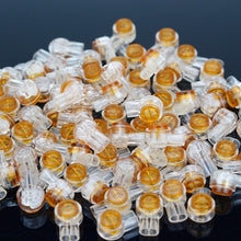 Load image into Gallery viewer, Rj45 Connector Crimp Connection Terminals K1 K2 K3 Connector Waterproof Wiring Ethernet Cable Telephone Cord Terminals 50pcs