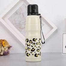 Load image into Gallery viewer, 530/750/100Ml Thermos Mug With Straw Stainless Steel Thermal Insulation Straight Cup Thermal Water Bottle Tumbler Thermocup 1pcS