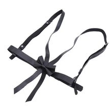Load image into Gallery viewer, Woman Fashion Adjustable Black Bow Strap Belt