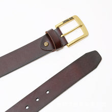 Load image into Gallery viewer, Men's Leather Pin Buckle Leather Belt Pure Paint Surface Jeans Belt