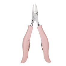 Load image into Gallery viewer, Nail Groove Pliers Nail Clippers Set Toe Nail Cuticle Nipper Pedicure Double Spring Ingrown Nail Bent Nose Plier