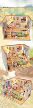 Load image into Gallery viewer, DIY Dollhouse Miniature with Furniture Manual Assembly Model Cabin
