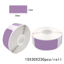 Load image into Gallery viewer, 5PK Phomemo D30 Label Tape P11 Adhesive Lable Paper Suit For P15 Marklife L11 P12 Sticker Paper Water Proof D30S Thermal Label