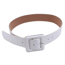 Load image into Gallery viewer, Women Fashion Leather Belts Pin Buckle Luxury Punk Wide Belt Waistband