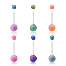 Load image into Gallery viewer, 1pcs Pregnant Woman Umbilical Ring Acrylic Belly Button Nail Body Piercing Jewelry