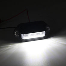 Load image into Gallery viewer, 6 LED License Number Plate Lights Taillight Cargo Trunk Courtesy Tag Step Lamp Bulbs White Car Truck SUV RV Trailer Van Boat