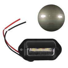 Load image into Gallery viewer, 6 LED License Plate Lights for Car Truck RV Trailer Van Universal License Taillight Waterproof Rear Lamp 12V