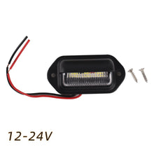 Load image into Gallery viewer, 6 LED License Plate Lights for Car Truck RV Trailer Van Universal License Taillight Waterproof Rear Lamp 12V