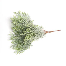 Load image into Gallery viewer, 6 pcs/bundle artificial plant grass pine for diy wedding wreath Christmas garland home decoration accessories artificial flowers