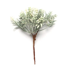 Load image into Gallery viewer, 6 pcs/bundle artificial plant grass pine for diy wedding wreath Christmas garland home decoration accessories artificial flowers