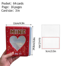 Load image into Gallery viewer, 64 Pockets Mini Photo Album Cartoon Polaroid Album Photo Photocard Holder Book Collect Kpop Album De Fotos