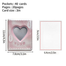Load image into Gallery viewer, 64 Pockets Mini Photo Album Cartoon Polaroid Album Photo Photocard Holder Book Collect Kpop Album De Fotos