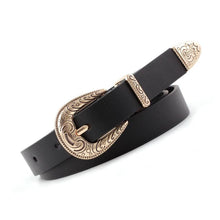 Load image into Gallery viewer, Women Retro Style Casual All Match Thin Metal Buckle Waist Belt