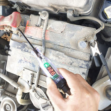 Load image into Gallery viewer, 6V 12V 24V DC Car Truck Voltage Circuit Tester Digital Display Long Probe Pen Light Bulb Automobile Diagnostic Tools Auto Repair