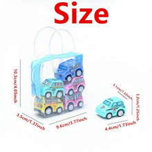 Load image into Gallery viewer, 6pcs Car Model Toy Pull Back Car Toys Mobile Vehicle Fire Truck Taxi Model Kid Mini Cars Boy Toys Gift Diecasts Toy for Children