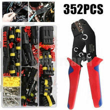 Load image into Gallery viewer, 708/408/382/352/240/296/194/15pcs 1-6Pins HID Waterproof Connectors Car Marine Seal Electrical Wire Connector Plug Truck Harness