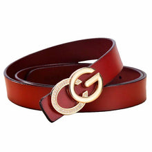Load image into Gallery viewer, Ladies Belt Pure Fashion Simple Style Leather Women Casual Pants Belt