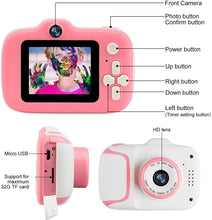 Load image into Gallery viewer, Etpark Kids Camera for Girls Toys 1080P HD Dual Lens, Toddler Toys Video Recorder 2 Inch, Children Digital Cameras Birthday