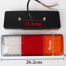 Load image into Gallery viewer, 75-LED Car Rear Bright Light Stop Tail Light Turn Lamp Truck Trailer RV Boat Stop Rear Reverse Turn Indicator Lamp