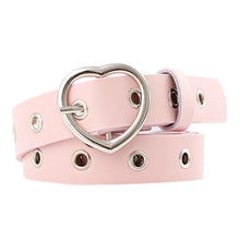 Load image into Gallery viewer, Women Ladies Vintage Heart Buckle Leisure Leather Belt Trouser Accessories
