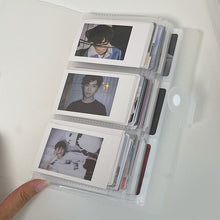 Load image into Gallery viewer, 80 Pockets Small Photo Album Transparent Photo Card Pocket Mini Instax Photocard Holder Storage Collect Book Card Kpop Album