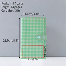 Load image into Gallery viewer, 80 Pockets Small Photo Album Transparent Photo Card Pocket Mini Instax Photocard Holder Storage Collect Book Card Kpop Album
